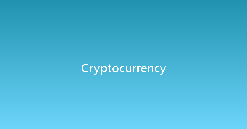 Cryptocurrency 